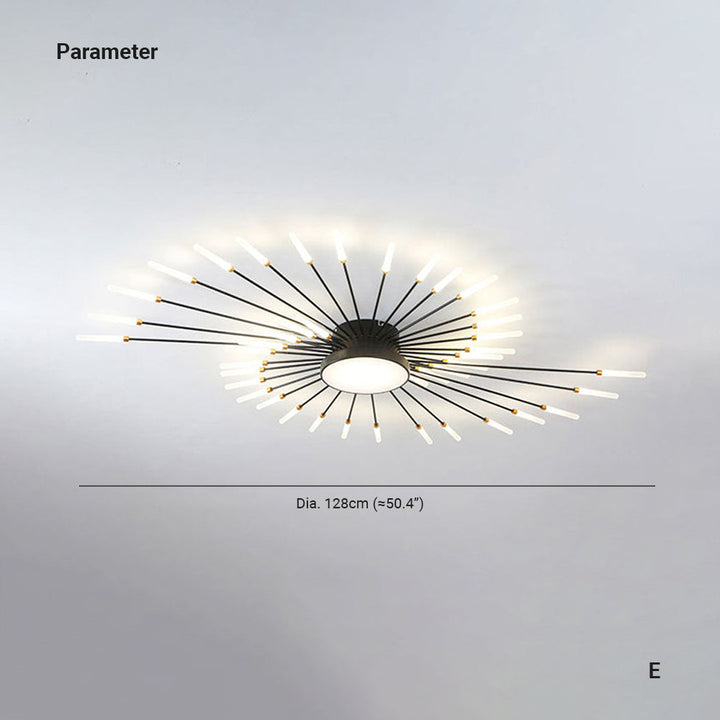 Wesley Plafonnier Feu d&