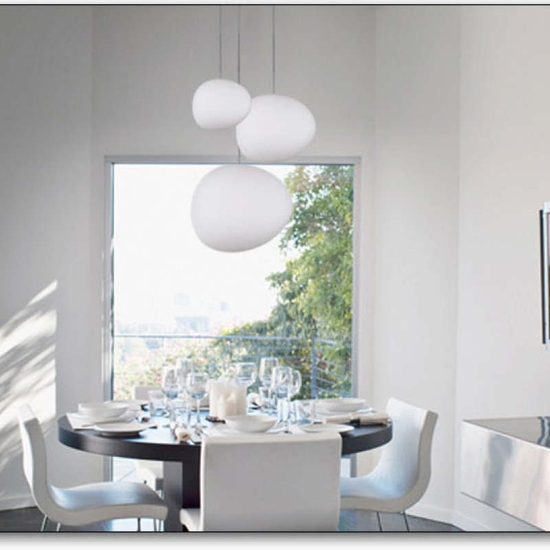 Elun Suspension en verre en forme d&
