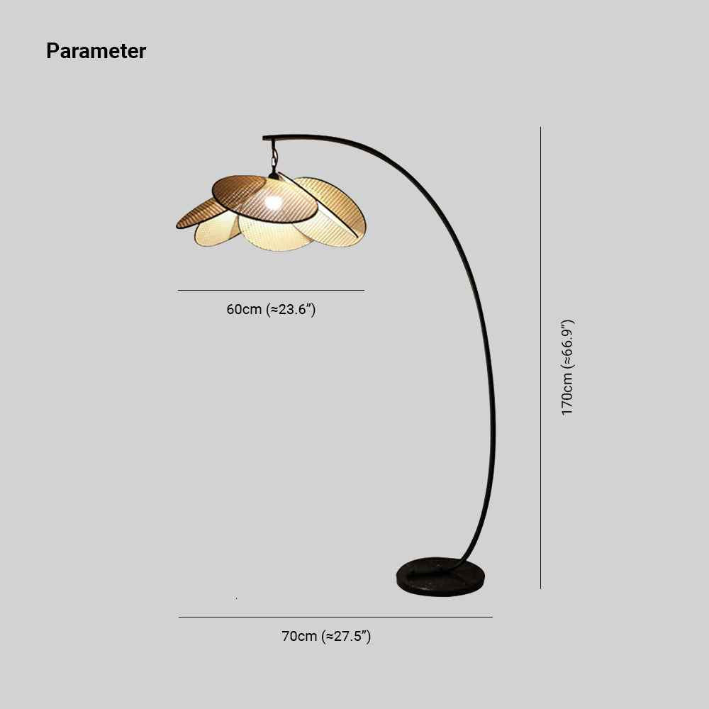 Lampadaire Ritta Métal LED