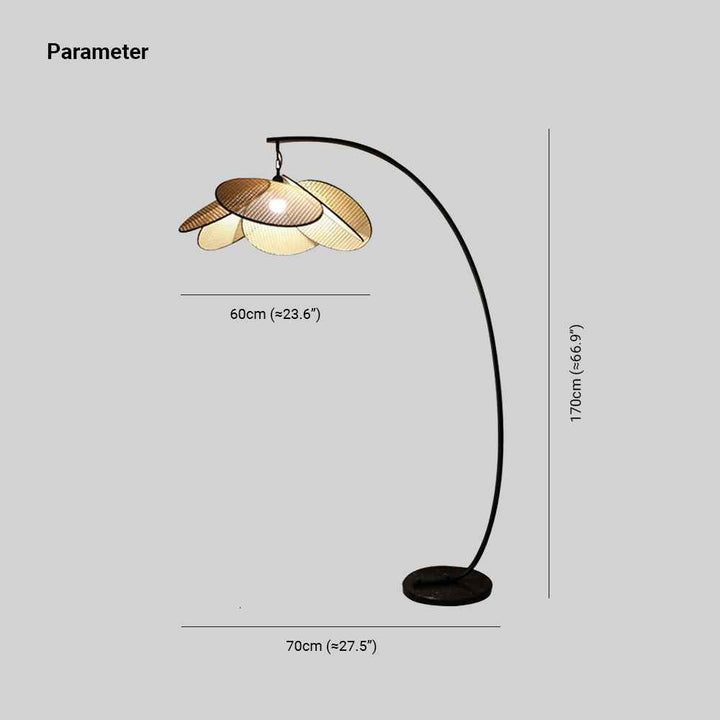 Lampadaire Ritta Métal LED
