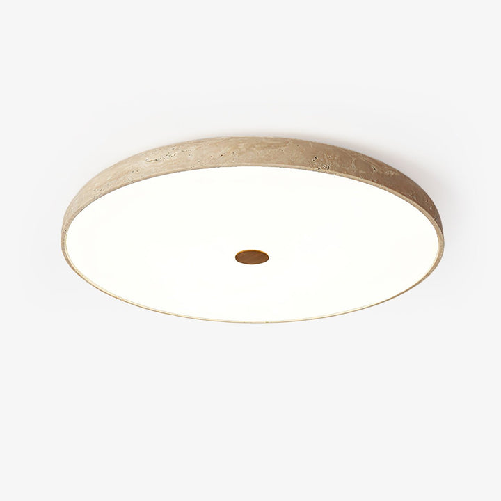 Orzoror Lumière de Plafond Minimaliste en Travertin - Neutralighting