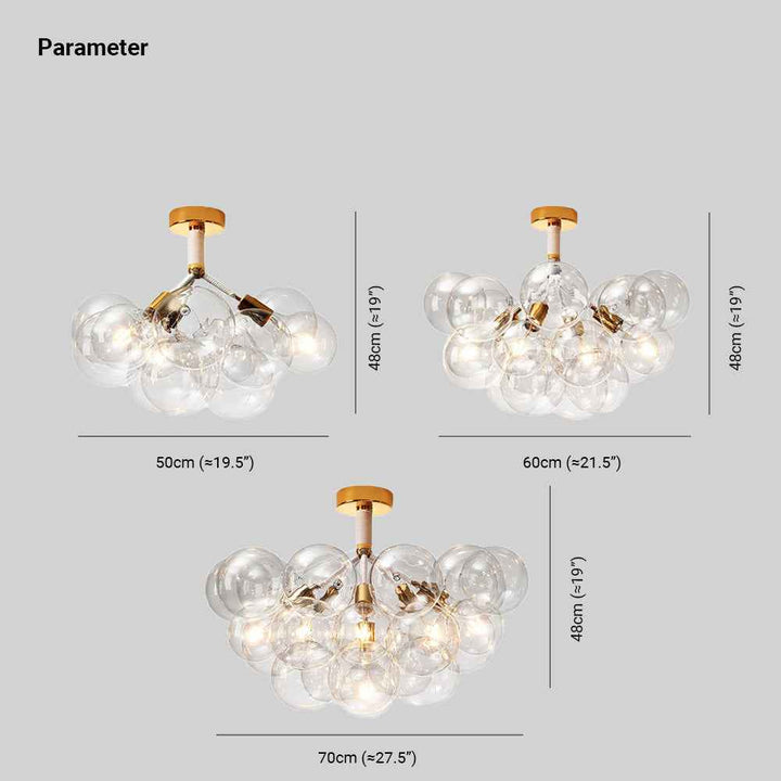 Lustre Valentina Verre LED