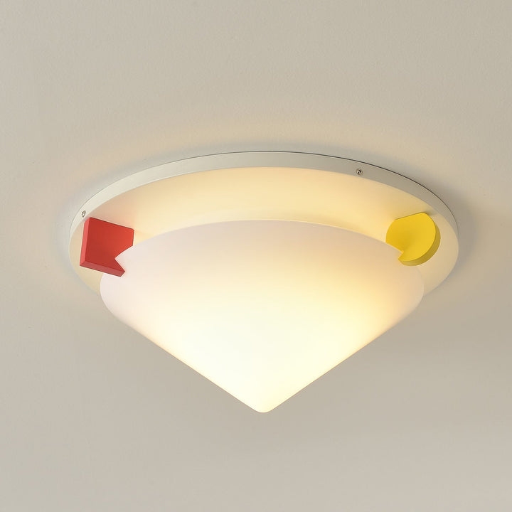 Stoja Lustre Plafonnier Blocs de Couleurs Géométriques Minimaliste - Neutralighting