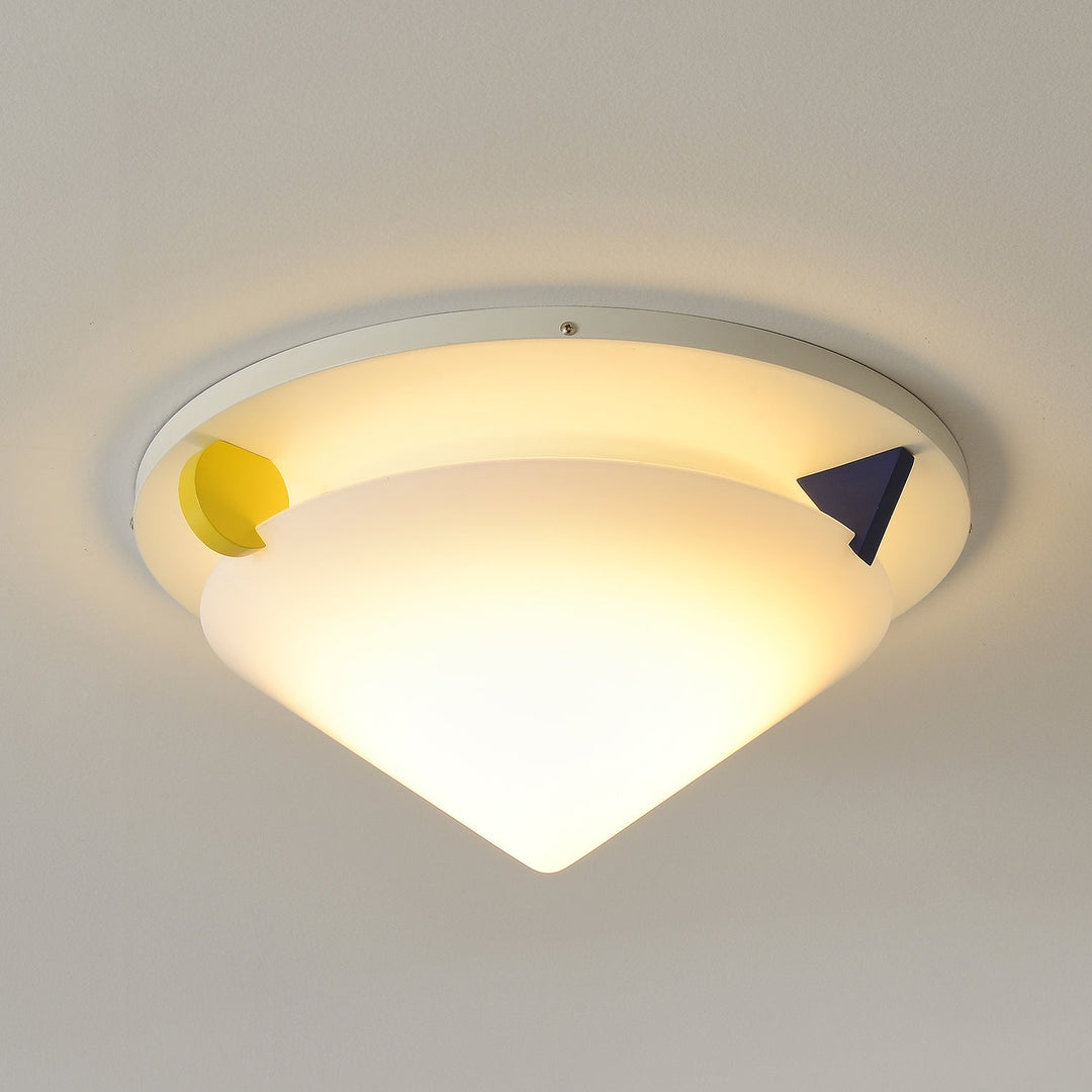 Stoja Lustre Plafonnier Blocs de Couleurs Géométriques Minimaliste - Neutralighting
