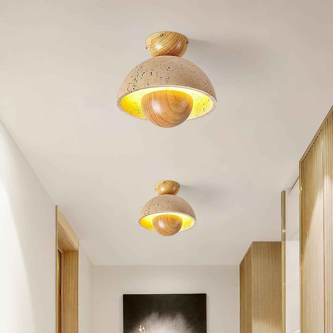 Lampe isra en Bois – Design Contemporain