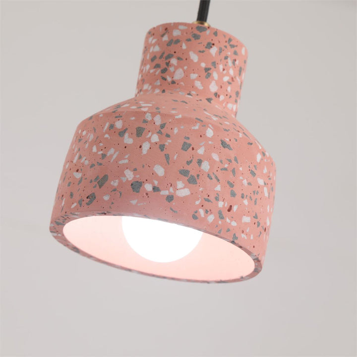 Halen Suspension Rond Décor Nordique. Métal/Ciment. 4 Couleur. Salon - Neutralighting