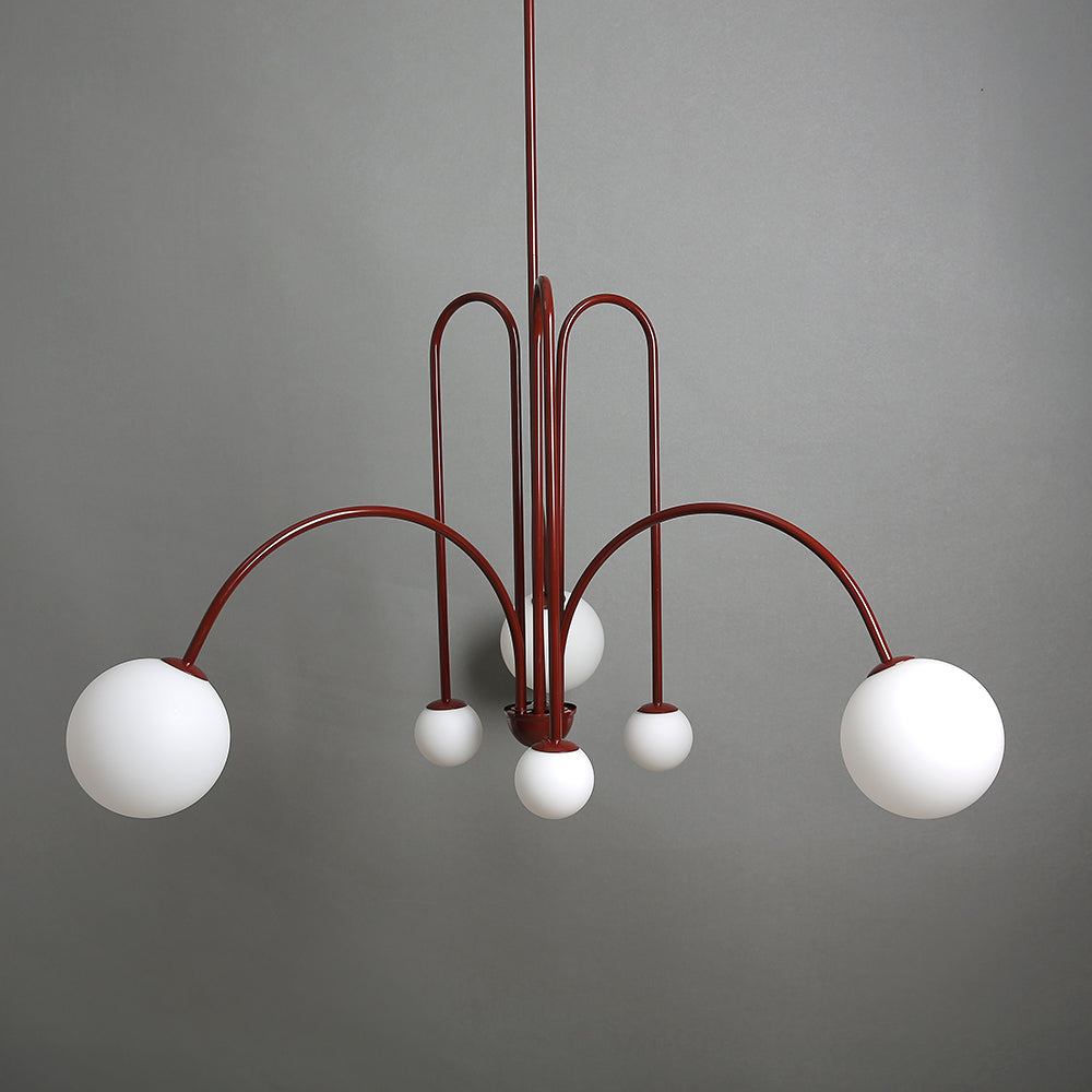 Valentina Moderne Lustre Métal Verre Salon Salle à Manger - Neutralighting