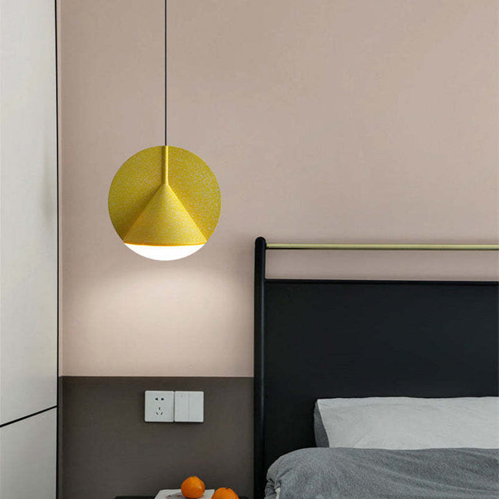 Valentina Suspension Dôme Moderne, Résine, Gris/Bleu/Jaune/Orange, Salon - Neutralighting