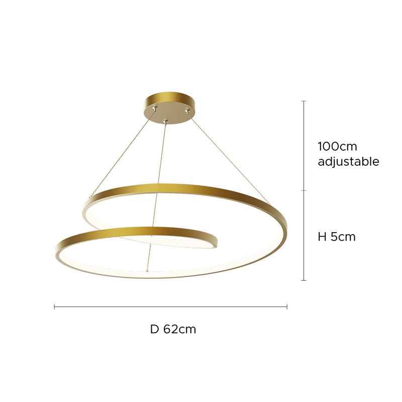 Suspension Arisha Cuivre LED V2