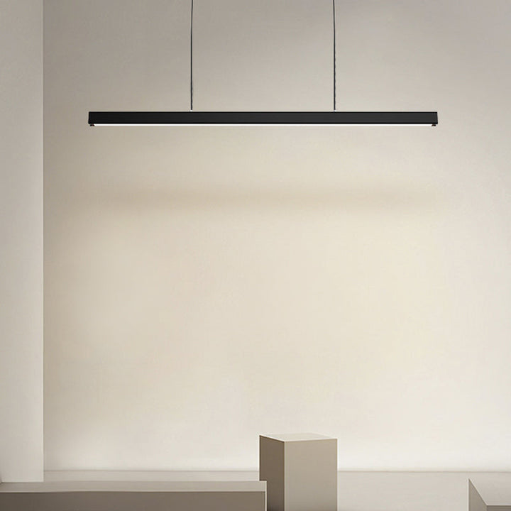 Ray Suspension Linéaire Moderne, Métal, Noir/Blanc, Salon - Neutralighting
