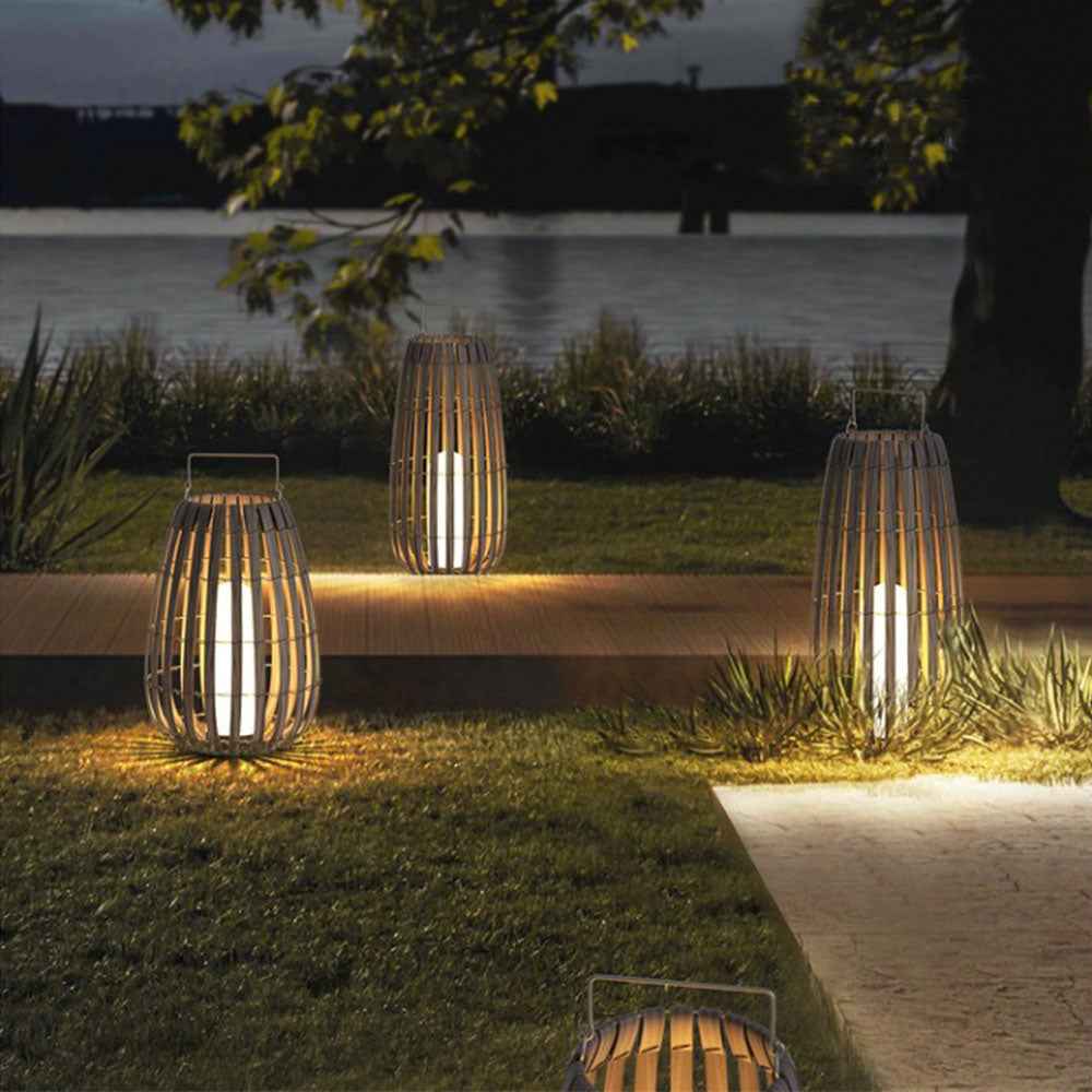 Lampadaire Ray en Bois – Ambiance Chaleureuse
