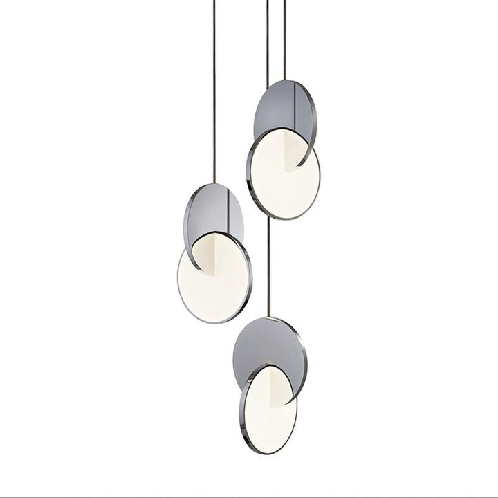 Arisha Luminaires Suspension Minimaliste Métal Or/Argent Salon - Neutralighting