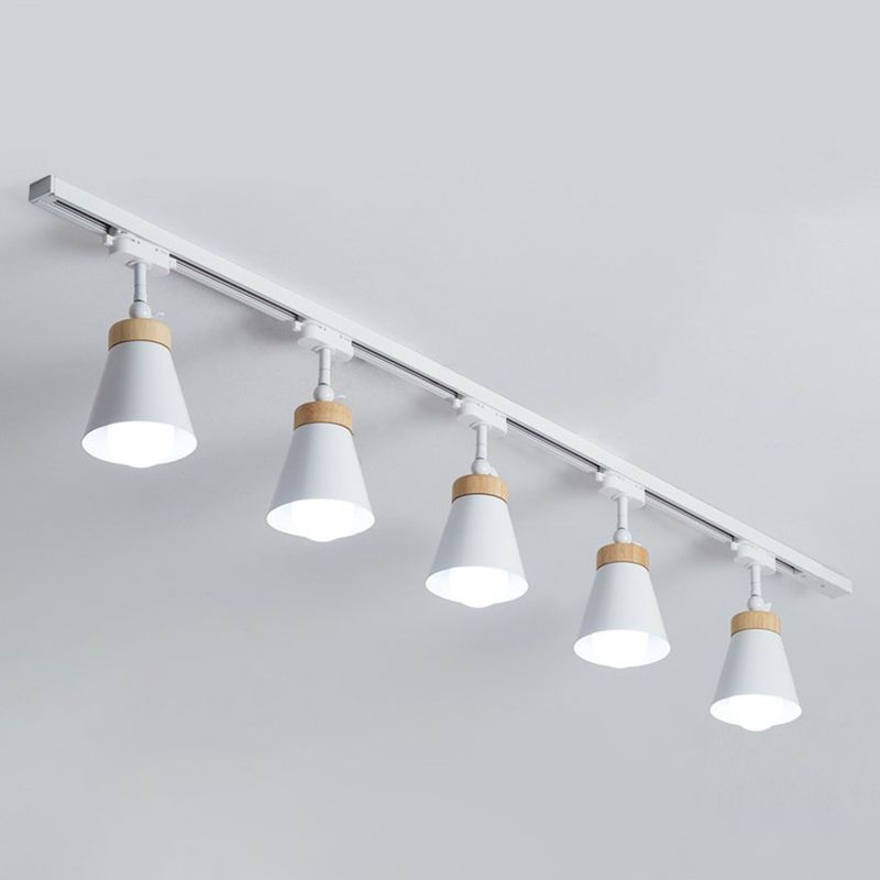 Aim Moderne LED Plafonnier Noir/Blanc Métal Chambre à coucher - Neutralighting
