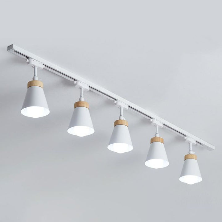 Aim Moderne LED Plafonnier Noir/Blanc Métal Chambre à coucher - Neutralighting