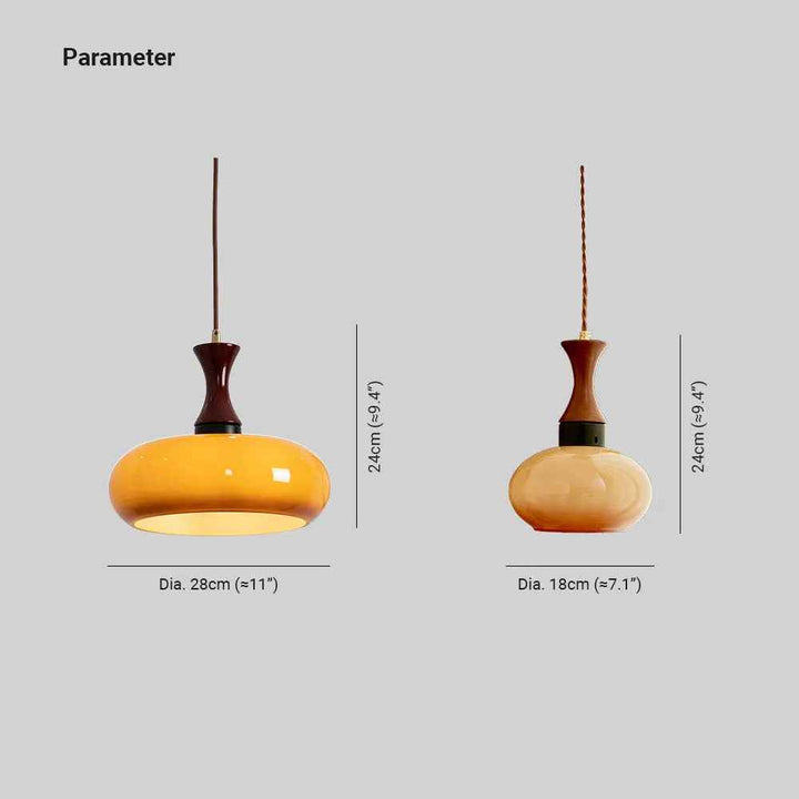 Suspension Charlotte en Verre – Design Suspension Moderne