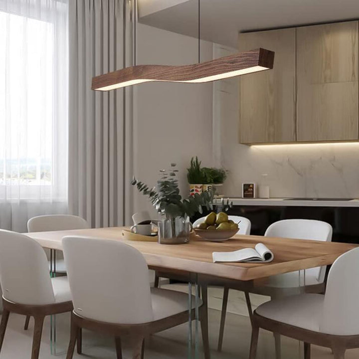Muto Nordique Suspension Bois Salon/Chambre À Coucher/Salle À Manger - Neutralighting
