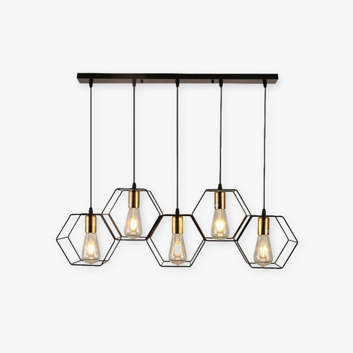Arisha Suspension linéaire moderne pour le restaurant - Neutralighting