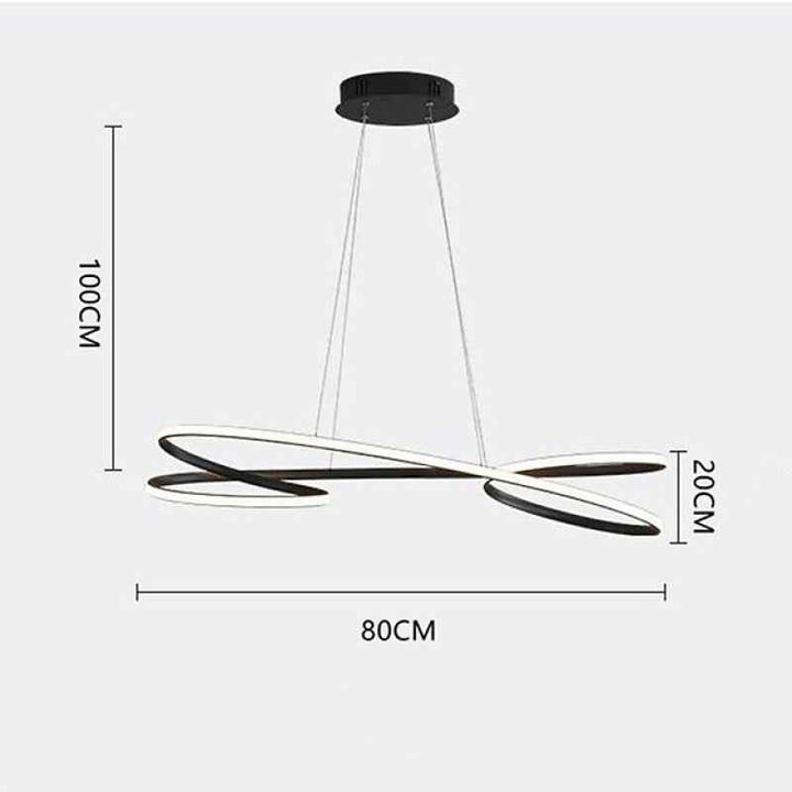 Suspension Arisha Métal LED V21