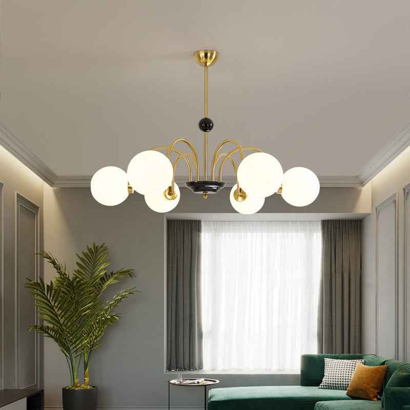 Valentina Luminaires Suspension LED Design Argent/Or Salle à manger - Neutralighting