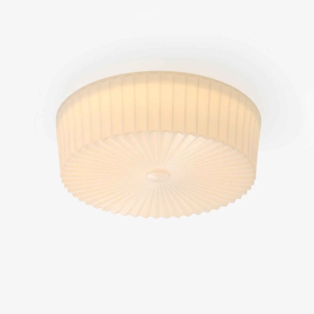 Lustra Verre 38cm Blanc LED