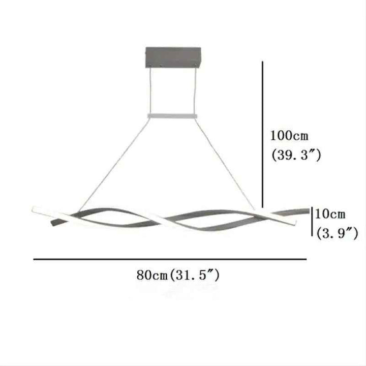 Suspension Arisha Métal LED V26