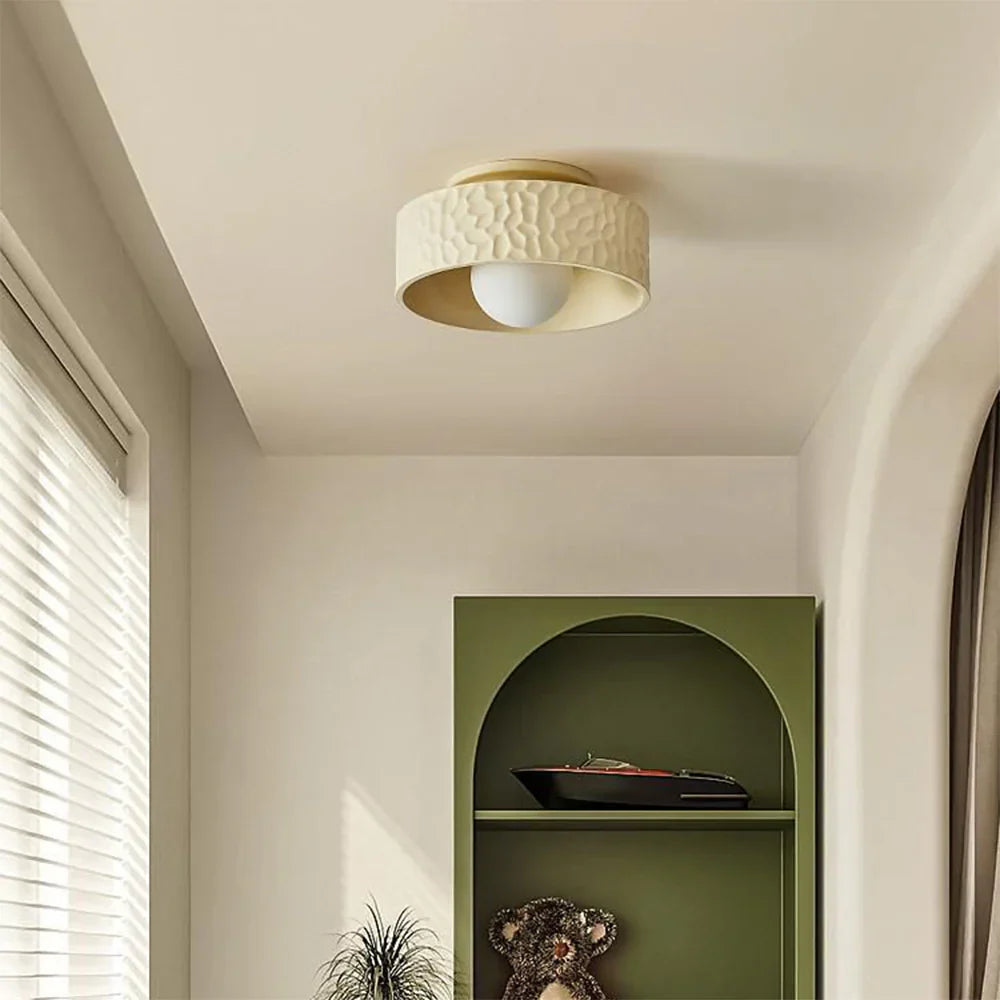 Arisha Moderne LED Plafonnier Verre Chambre à Coucher Salon - Neutralighting
