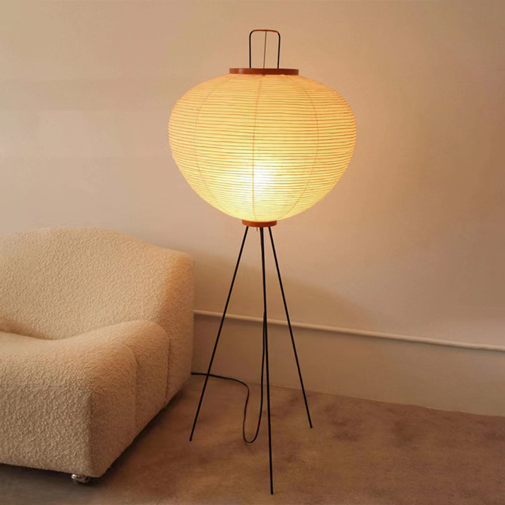 Ritta Design Lampadaire Simple Métal/Papier Blanc Bureau/Salon - Neutralighting