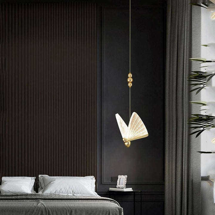 Arisha Moderne Luminaires Suspension Doré Animal - Neutralighting