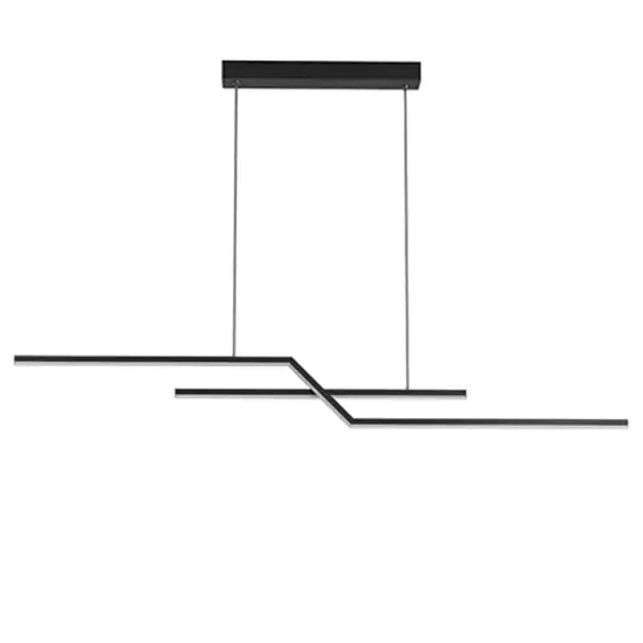Arisha Luminaires Suspension LED Linéaire Moderne Métal Chevet Chambre - Neutralighting