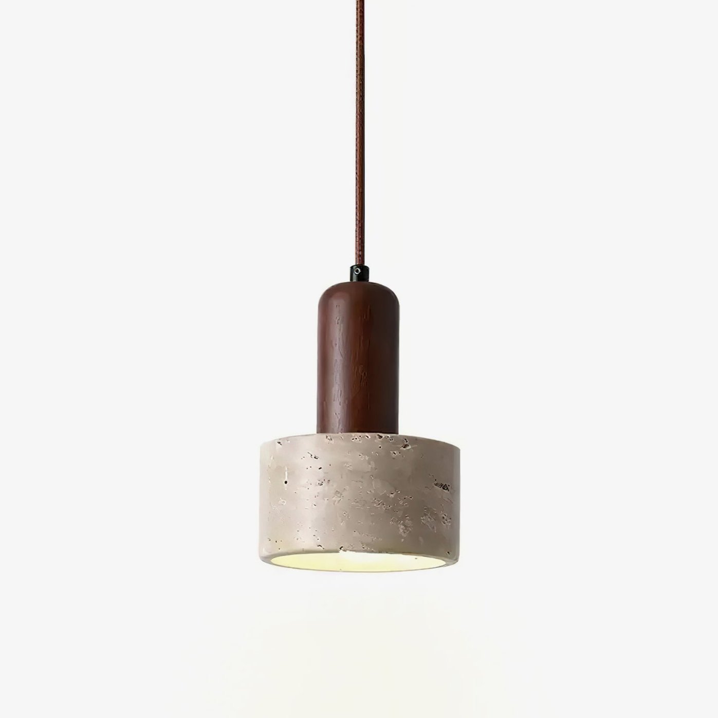 Ilshaa Suspension Minimaliste en Travertin - Neutralighting