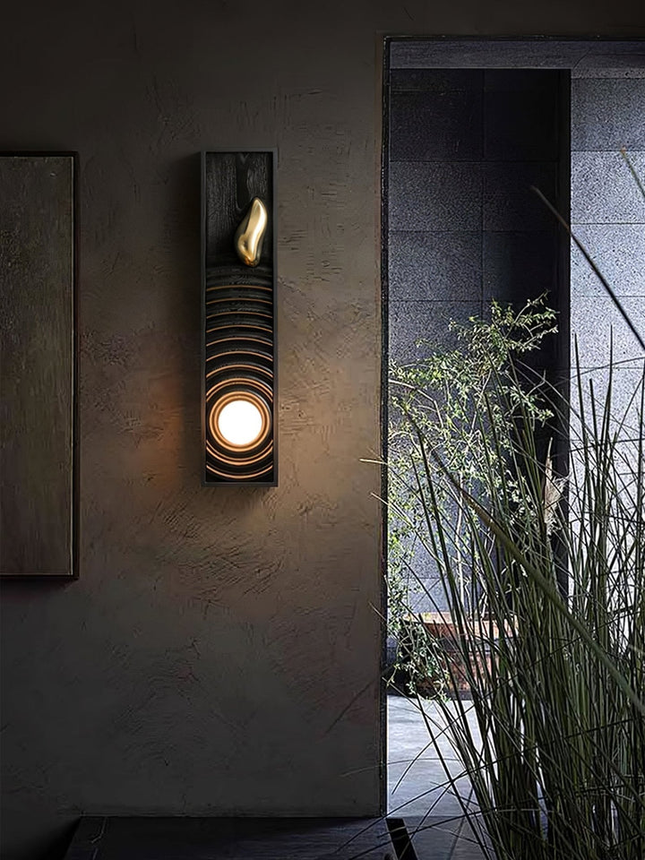 Caleb Applique Murale en Bois Vintage - Neutralighting