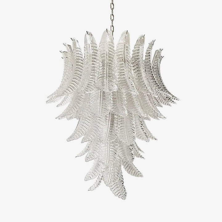 Aurora Lustre Transparent Verre Feuille Cascadant Élégant - Neutralighting