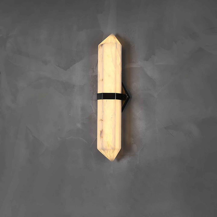 Lustra Métal 50cm Blanc LED 12W