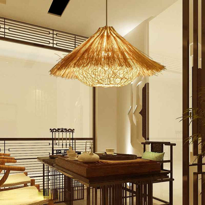 Lampe Blanc en Verre – Design Contemporain
