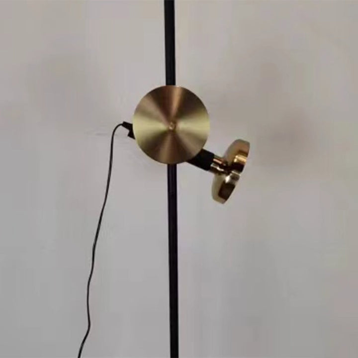 Mira Industrielle Design Lampadaire Moderne Métal Noir Salon/Chambre Intérieur - Neutralighting