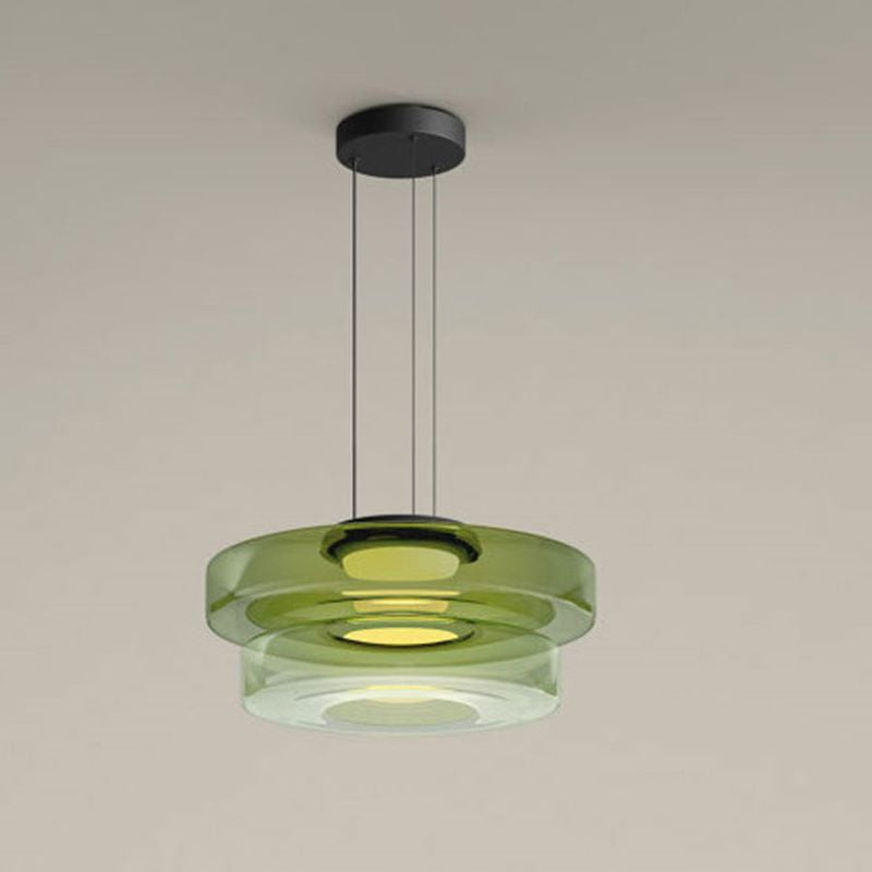 Jojo Suspension Verre Structure à Plusieurs Niveaux - Neutralighting
