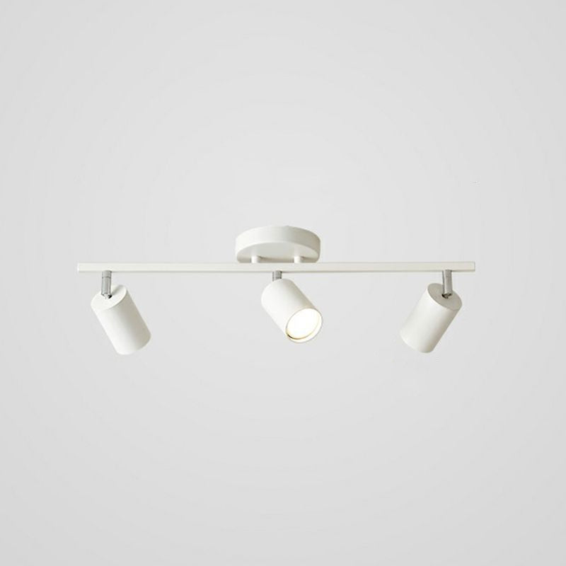 Aim Moderne LED Plafonnier Noir/Blanc/Or Métal Chambre à coucher - Neutralighting