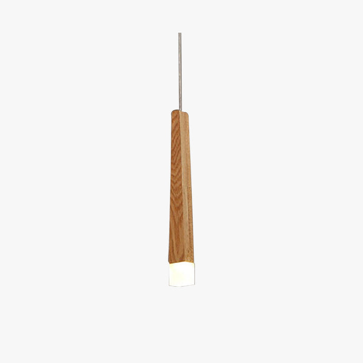 Muto Linéaire LED Suspension Bois/Acrylique Chambre à coucher Salle à manger - Neutralighting