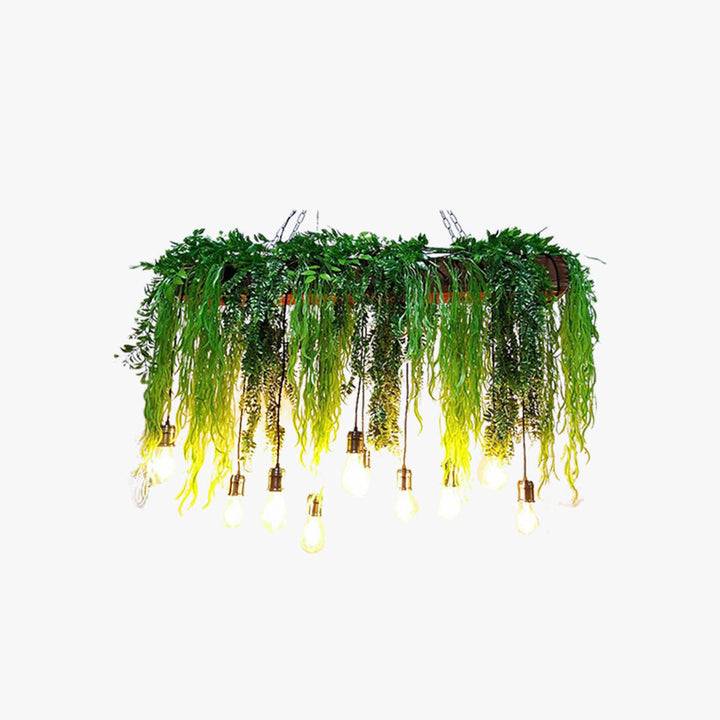 Ritta LED Suspension Vert Métal Salle à Manger Salon Cuisine - Neutralighting