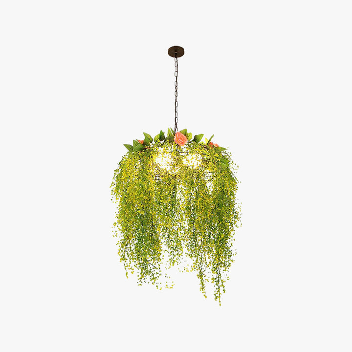 Ritta Design LED Suspension Vert Métal Chambre à coucher Salon - Neutralighting