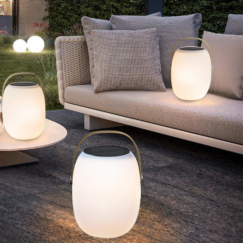 Ray Moderne LED Lampe Extérieure au Sol Acrylique Camping/Patio/Balcon - Neutralighting