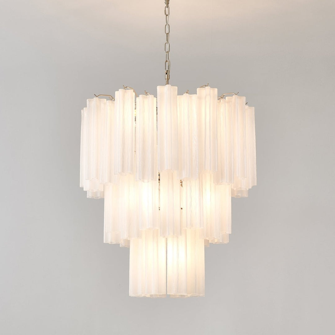 Aurora Lustre en Verre Givré Minimaliste - Neutralighting
