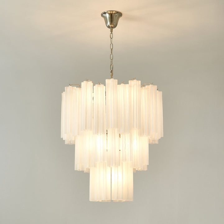 Aurora Lustre en Verre Givré Minimaliste - Neutralighting