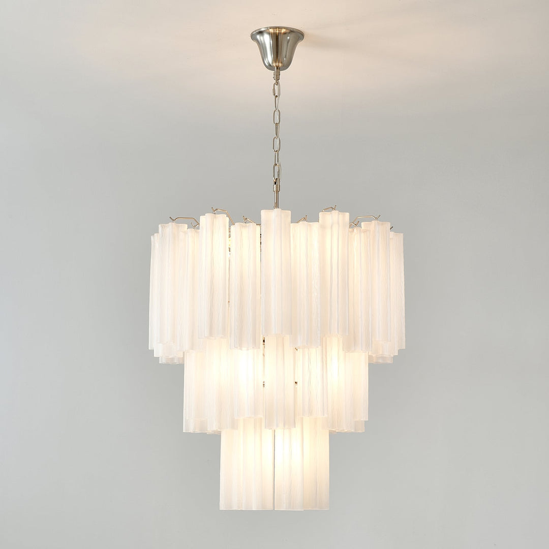 Aurora Lustre en Verre Givré Minimaliste - Neutralighting