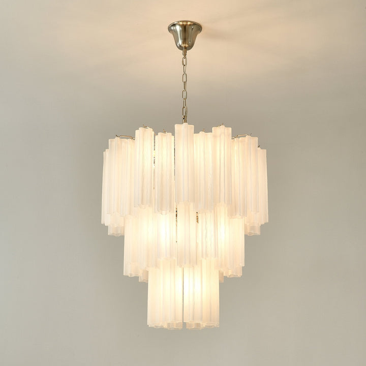 Aurora Lustre en Verre Givré Minimaliste - Neutralighting