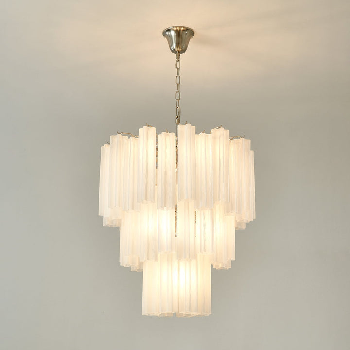 Aurora Lustre en Verre Givré Minimaliste - Neutralighting
