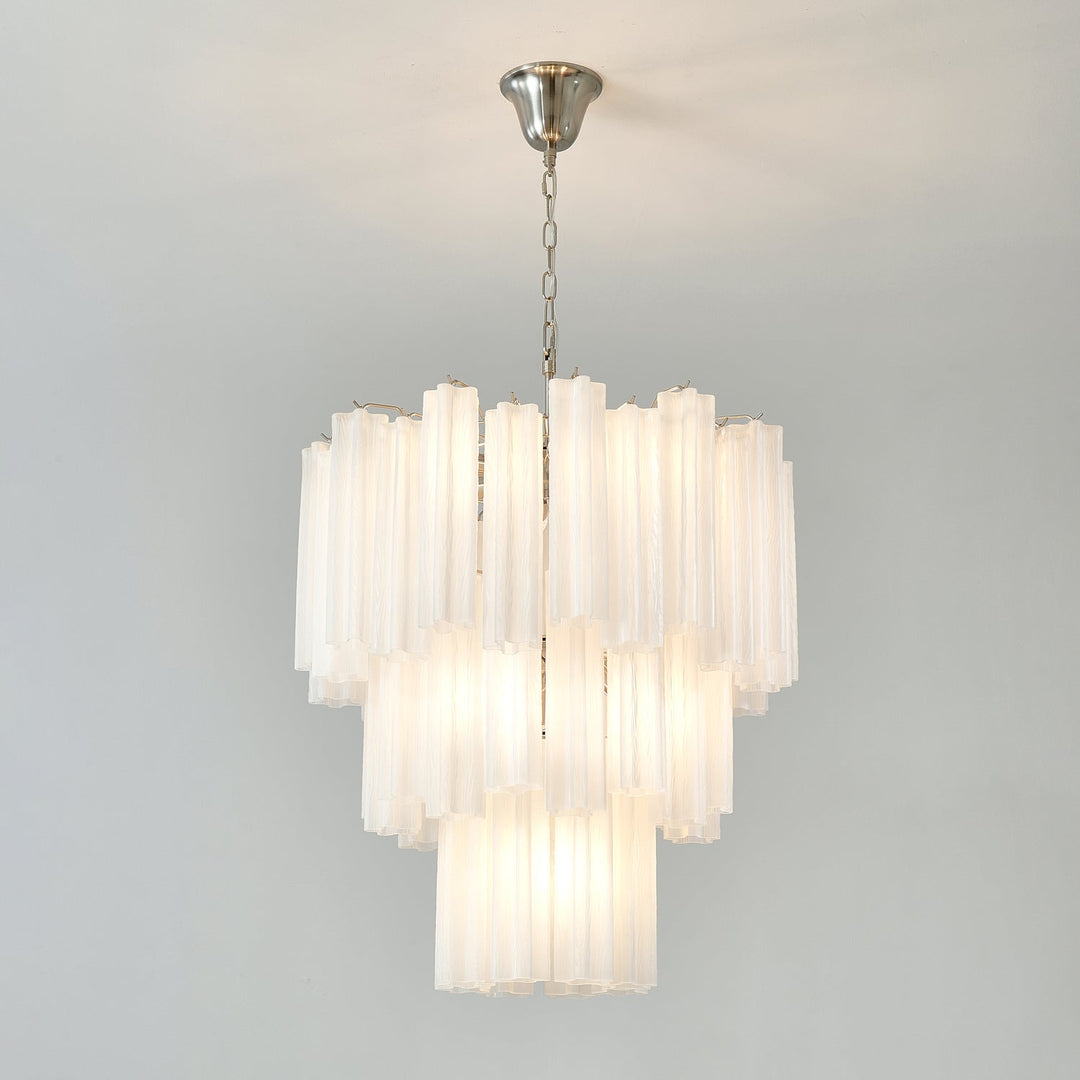 Aurora Lustre en Verre Givré Minimaliste - Neutralighting
