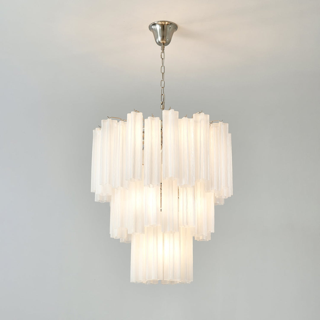 Aurora Lustre en Verre Givré Minimaliste - Neutralighting