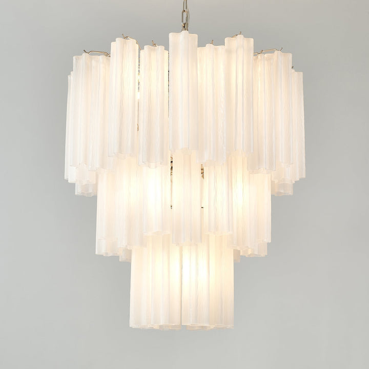 Aurora Lustre en Verre Givré Minimaliste - Neutralighting