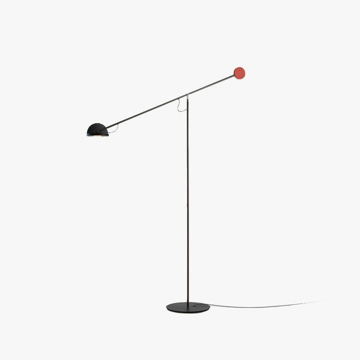 Arisha Design Lampadaire Linéaire Simple Métal Noir Salon/Chambre - Neutralighting